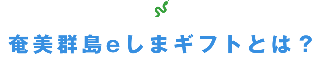 奄美群島eしまギフトとは？
